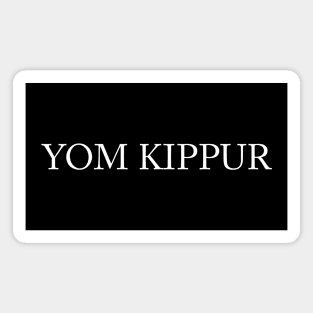 Yom Kippur - Day of Atonement - Feast Day Magnet